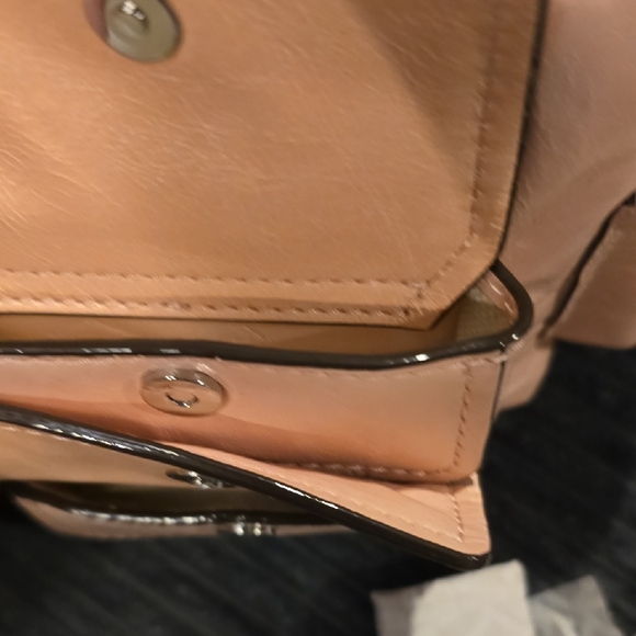 Michael Kors Blush Leather Crossbody Bag - Picture 12 of 14